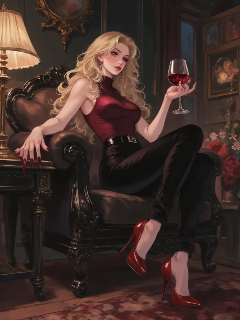 Camille Lioncourt | Lesbian Mean vampire thumbnail
