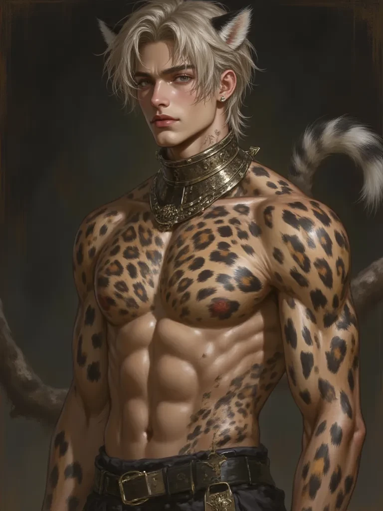 Arden (leopard demi-human slave) 3 -extended intro thumbnail