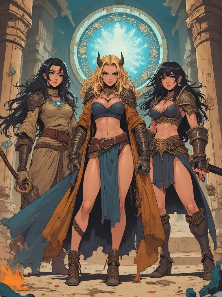 The Three Adventuring Sisters thumbnail