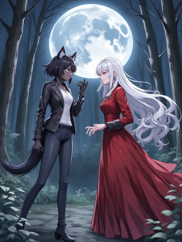 A Vampire Girl and a Werewolf thumbnail