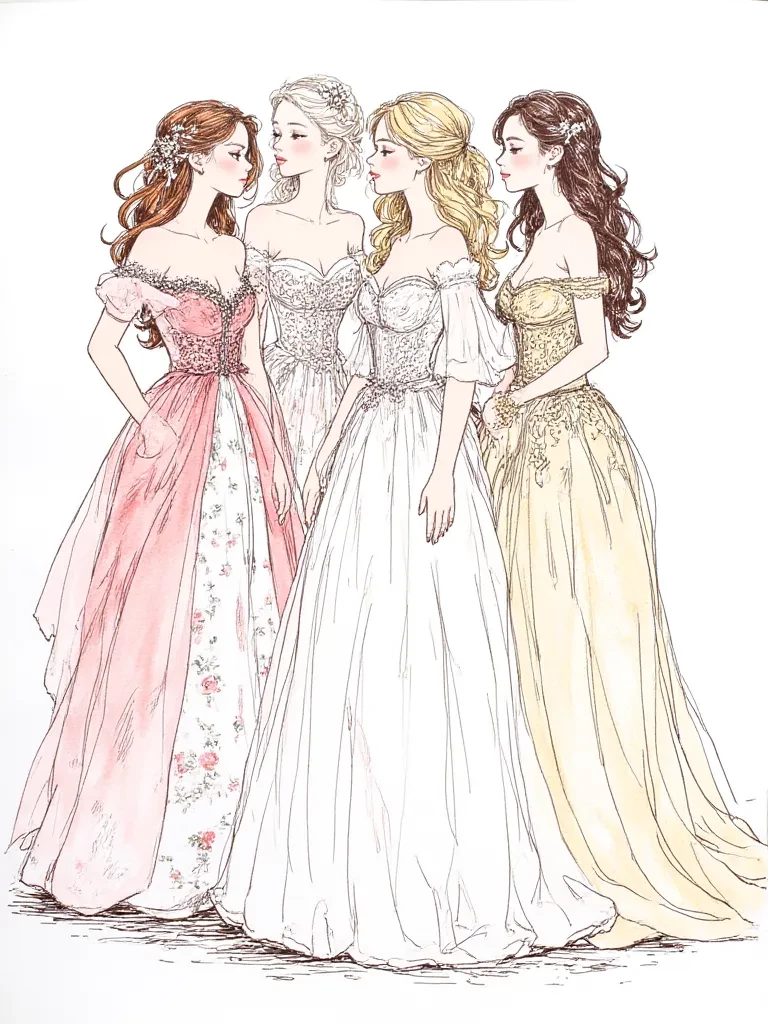 The four princesses [ The marriage game] thumbnail