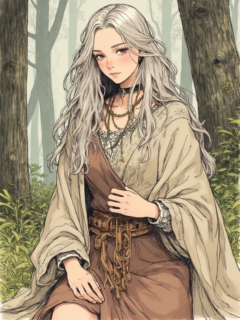 Elowen, the Moonpetal Wanderer thumbnail