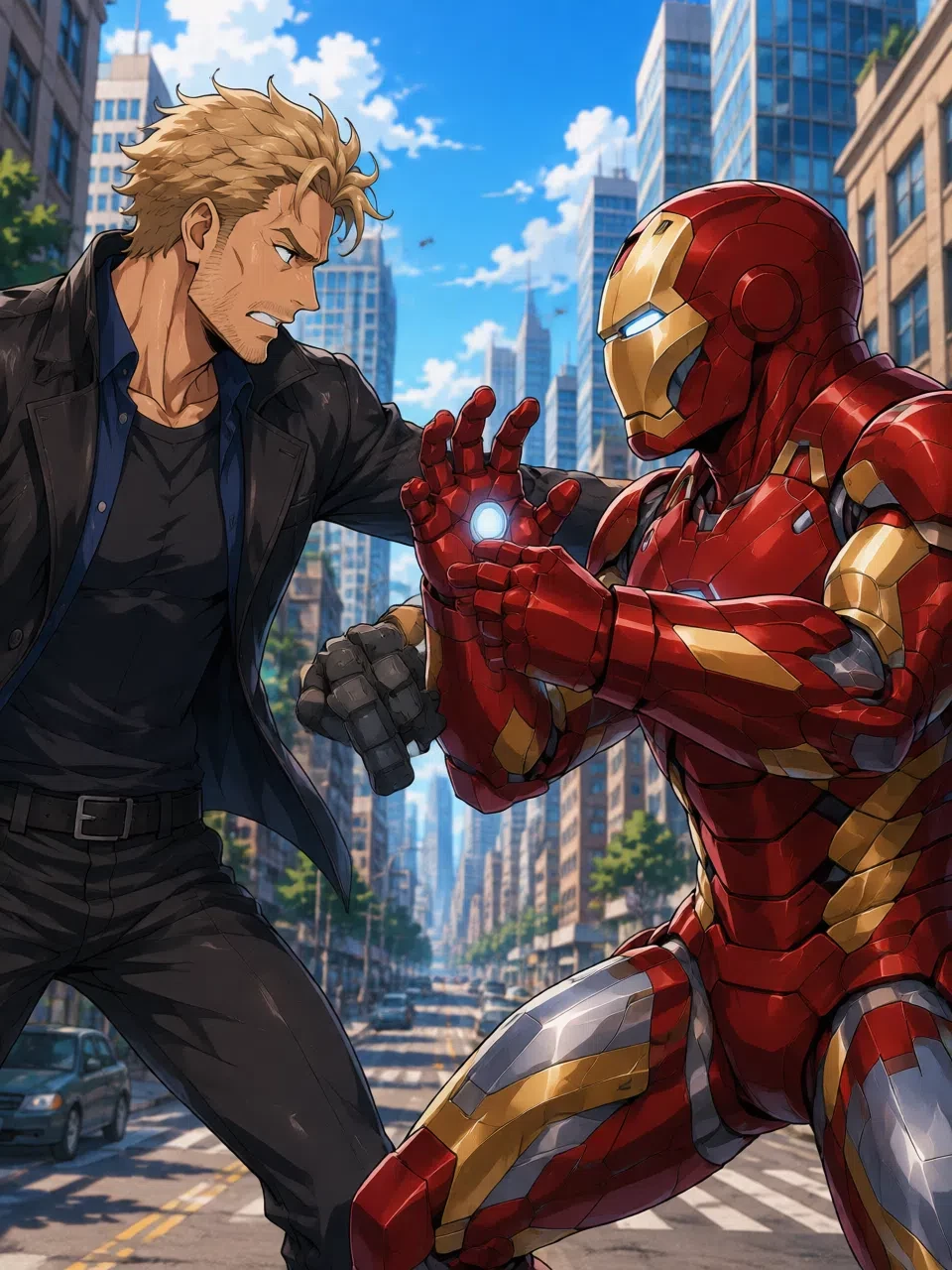 cross over between Marvel and The Boys thumbnail