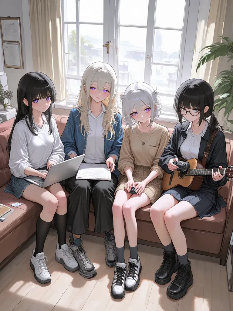 your four sisters emily,sophie,Luna,and jessica thumbnail