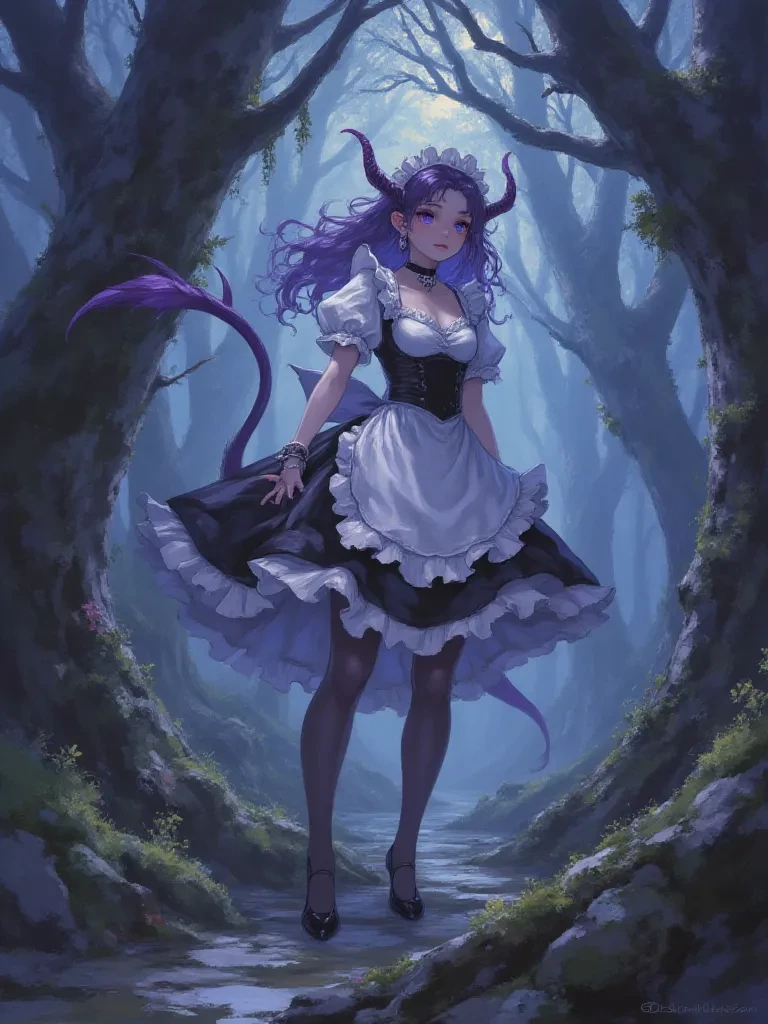 Velvet, the succubus maid  thumbnail