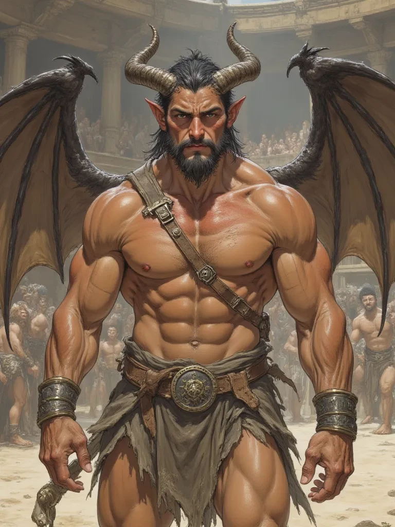 Kael, Prince of Hyious, and Vor, his Antark thumbnail