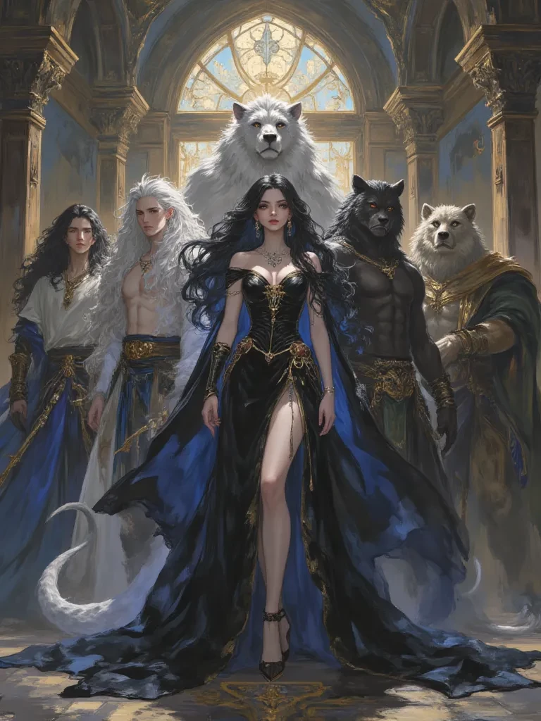 The Lady and Her Five Beasts thumbnail