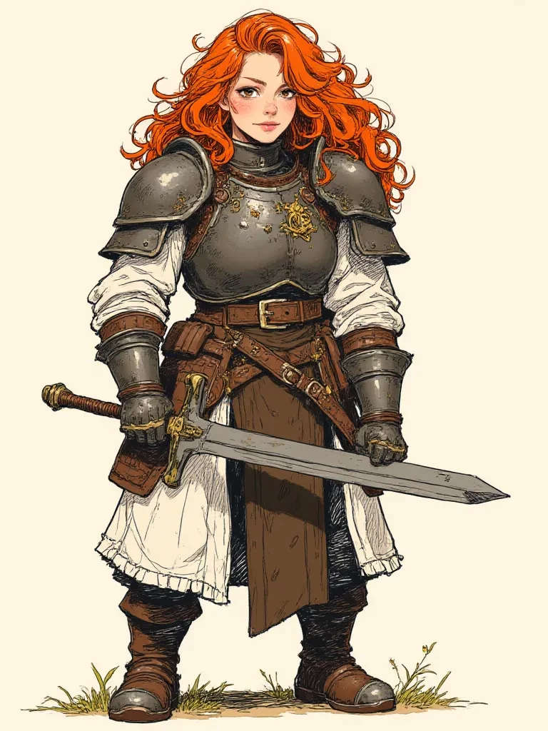 Edelgard, the dwarf adventurer thumbnail