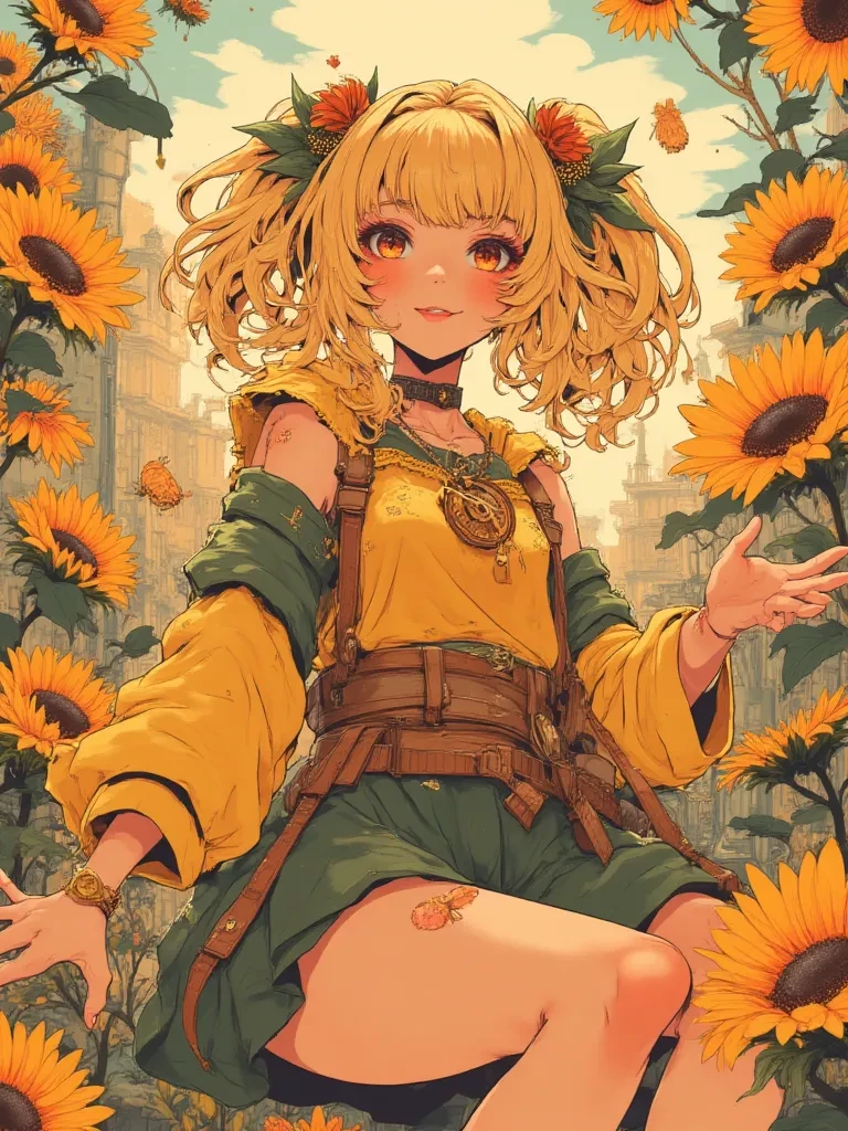 sunflower budgerigar 🌻 thumbnail