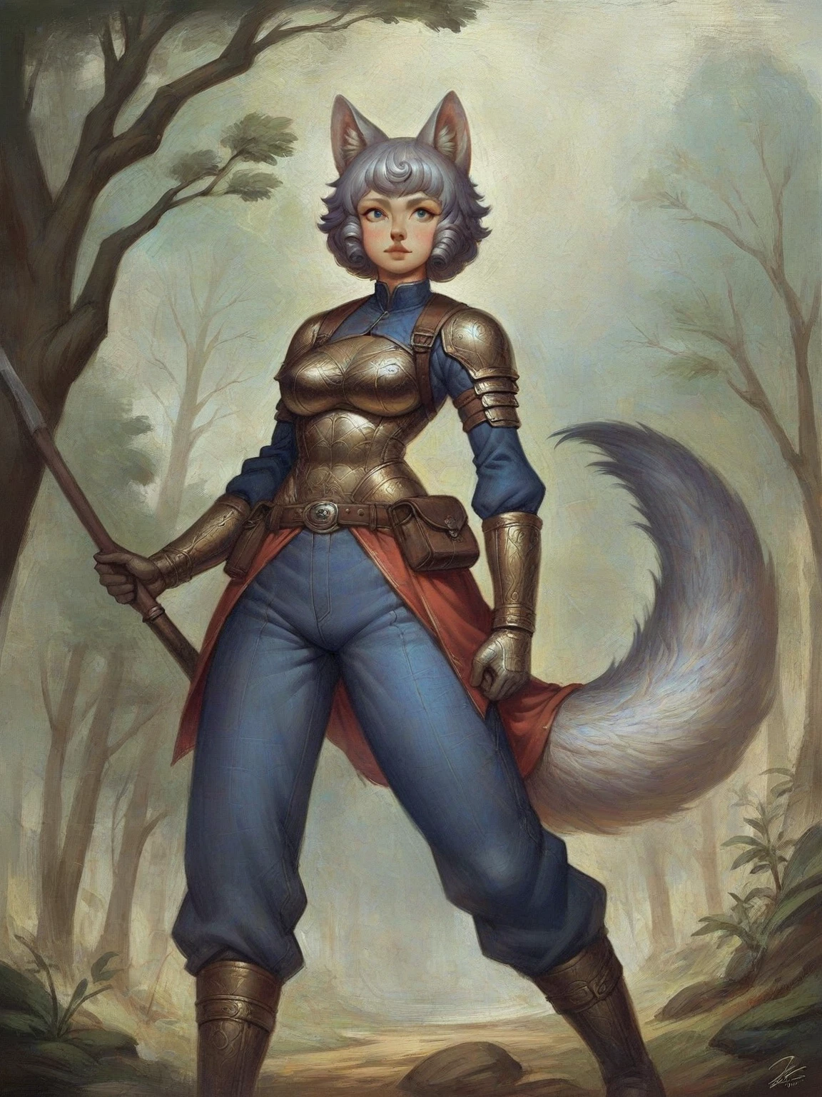 Lucinda 'Lucy' (Cyborg-Eyed Wolf Woman) thumbnail