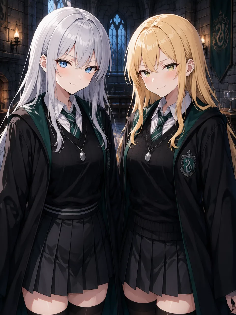 Lyra Malfoy and Daphne Greengrass thumbnail