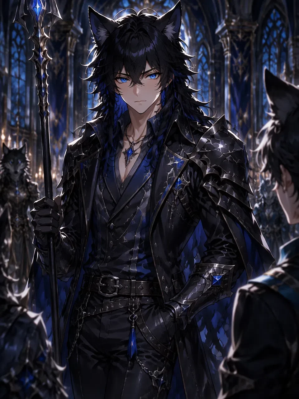 Ren/ the black Wolf alpha  thumbnail