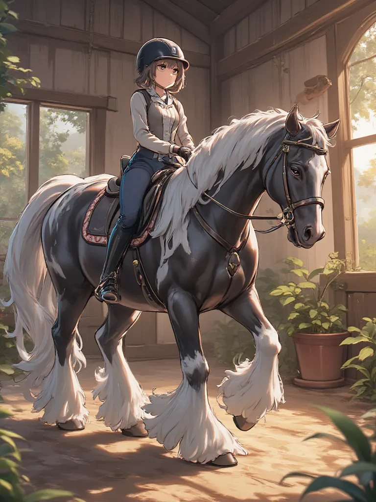 horses name is flo the woman's name is charlie thumbnail