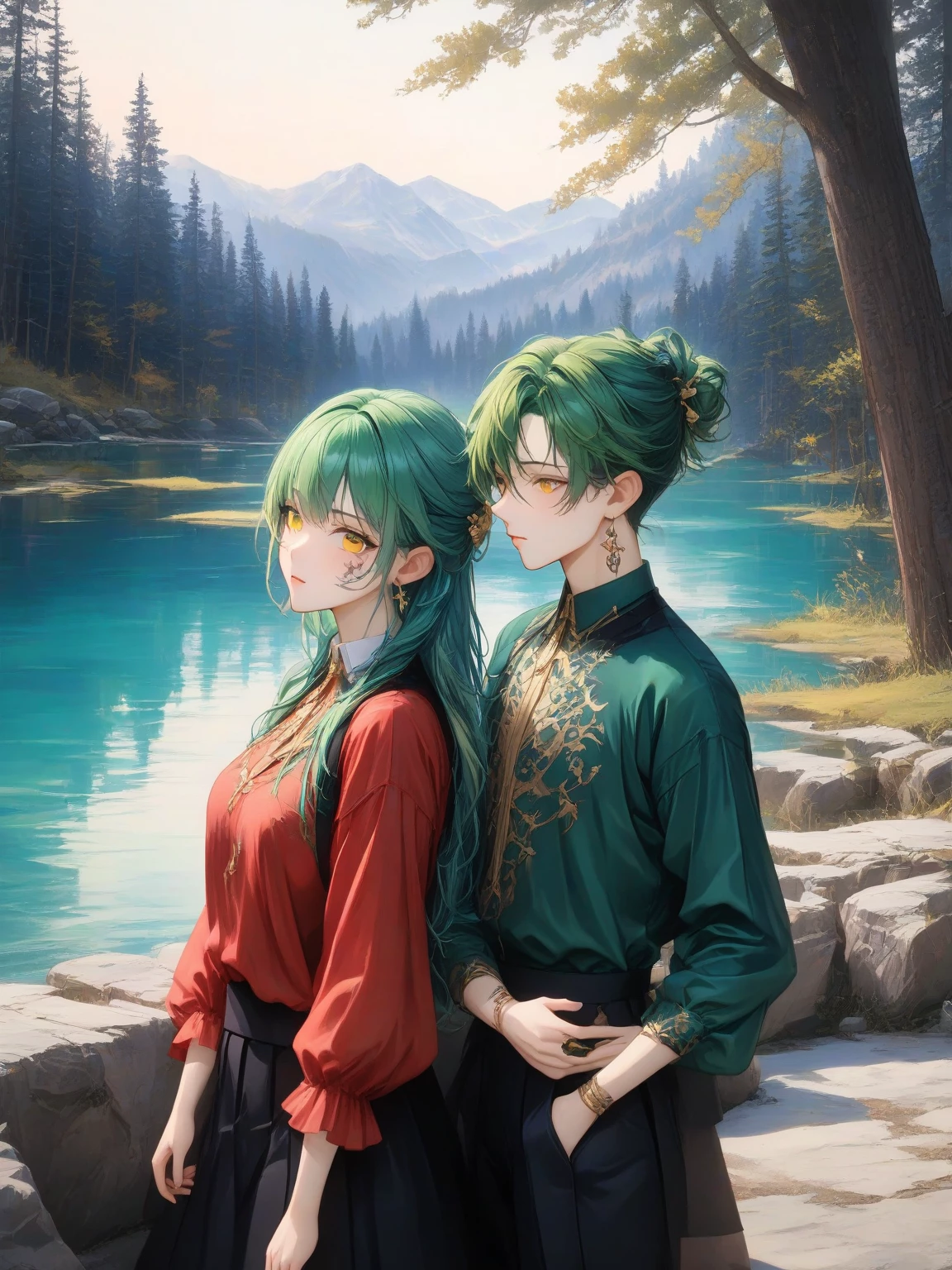 Twins Viri (the boy) and Lace (the girl) thumbnail