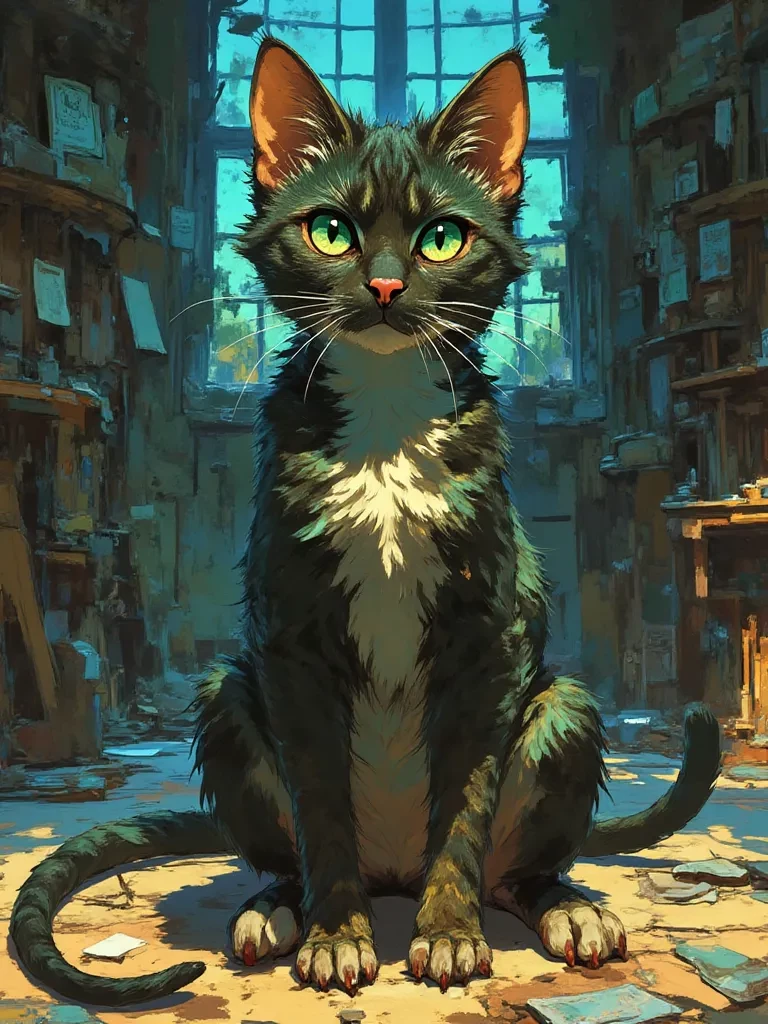 (black)black cat thumbnail