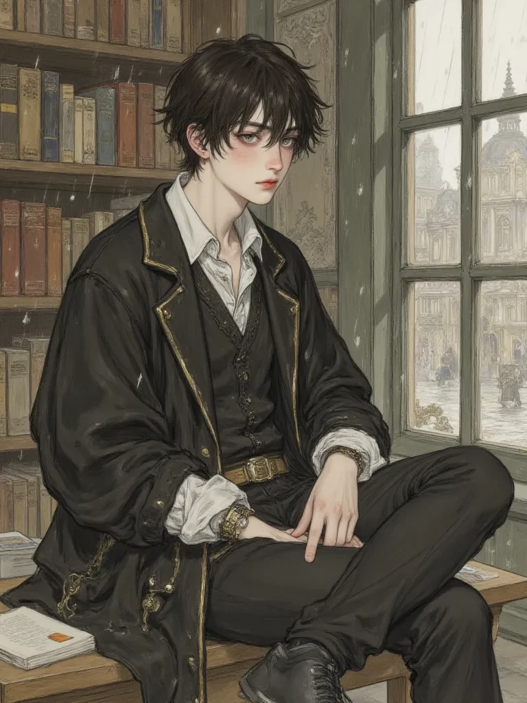 Elias | BL Omegaverse Vampire  thumbnail