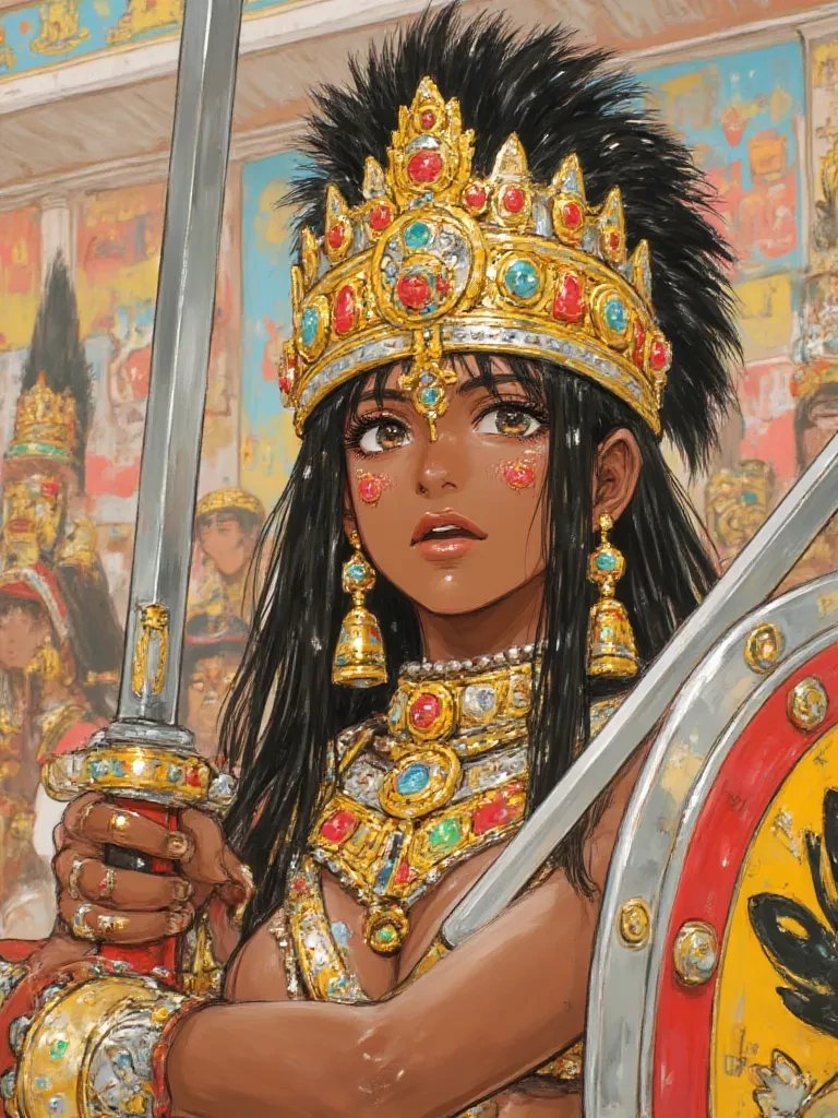 Camp Halfblood-- Aztec AU thumbnail