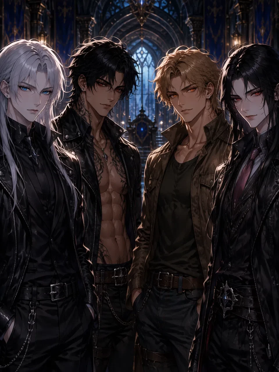 Reverse Harem (Blood Oath), Four Fated Mates thumbnail