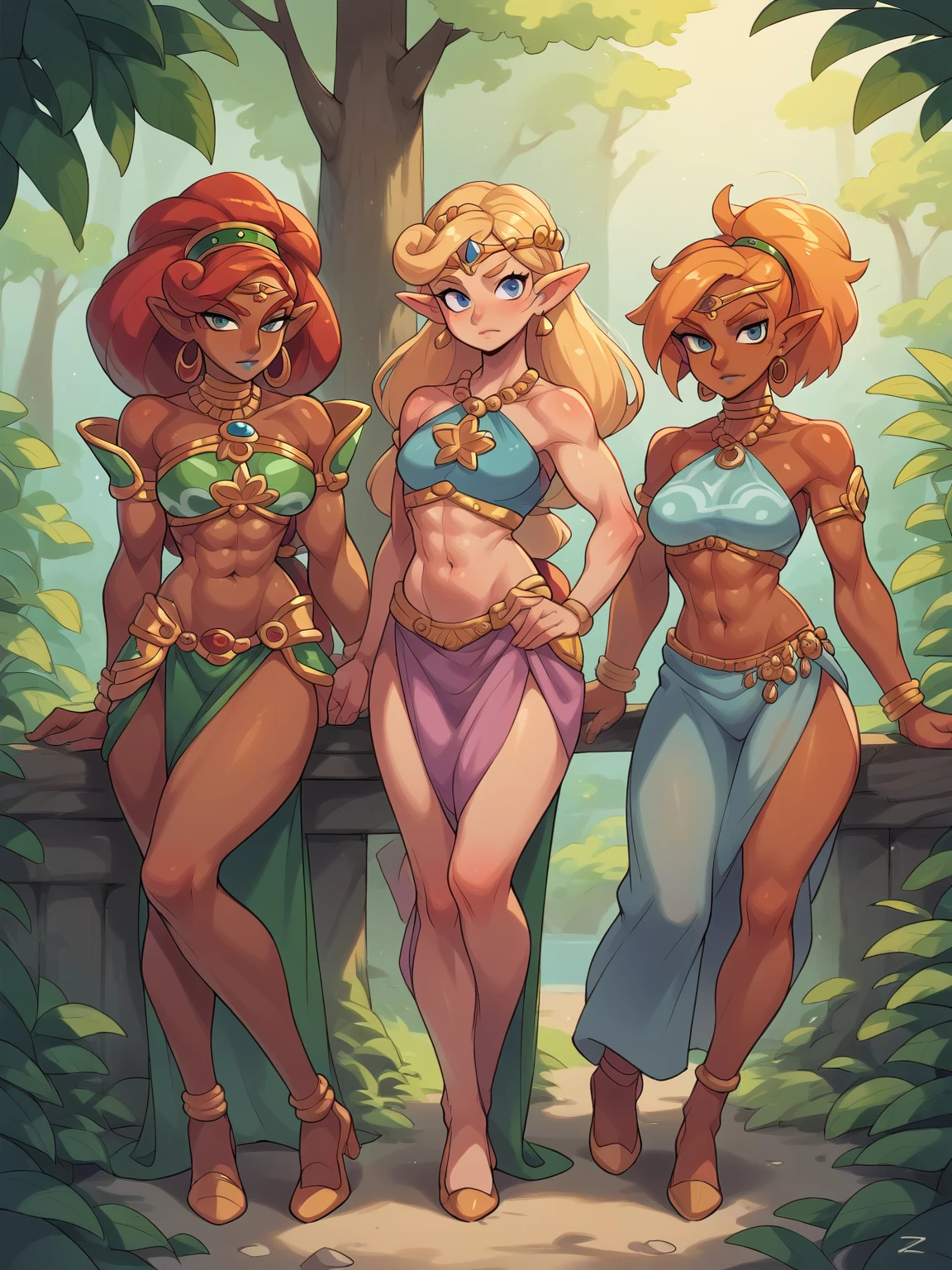 Navi, Urbosa, Zelda thumbnail