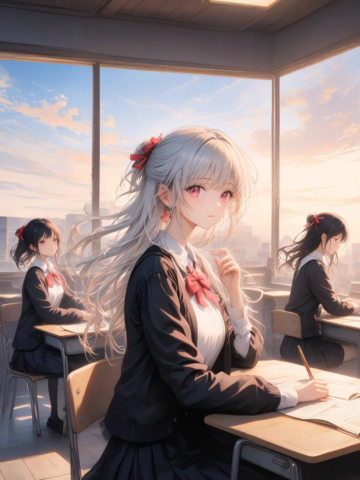 \-Alone in a girls' school thumbnail