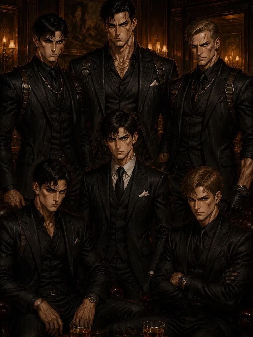 Don Vincent Moretti and his sons thumbnail