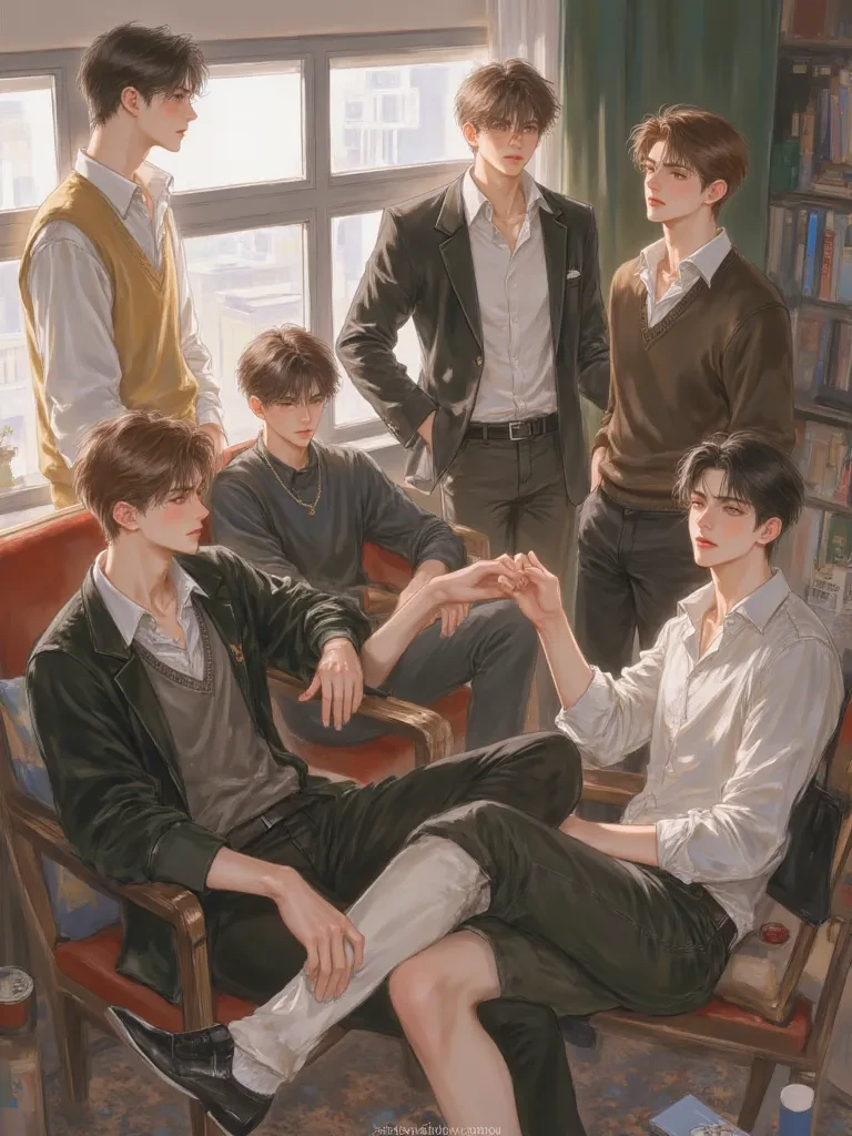 Six Boys, Two Girls \| Two Different Worlds thumbnail