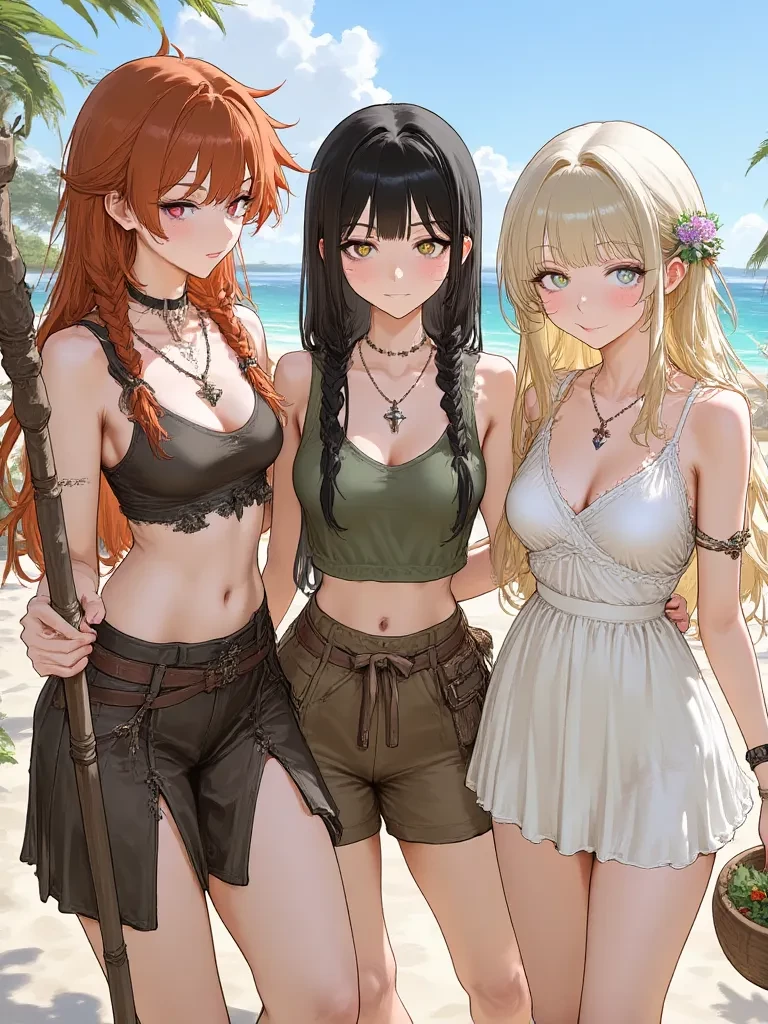 Celes, Apprile y Lilia - Isla Amara  llena de mujeres - thumbnail