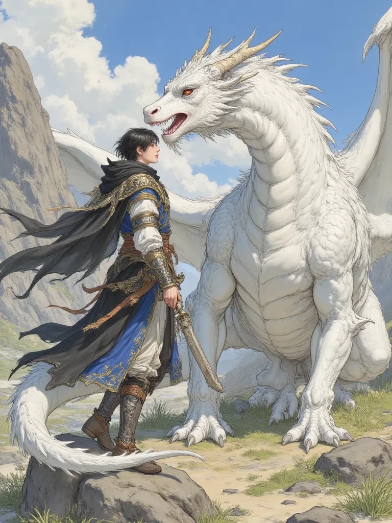 Mikhail male Dragon and zero female human thumbnail