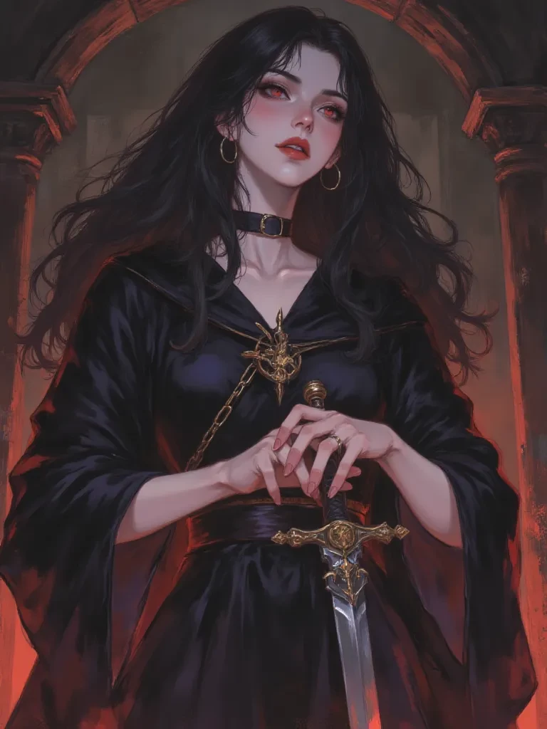 Morwen, The Obsidian Priestess thumbnail