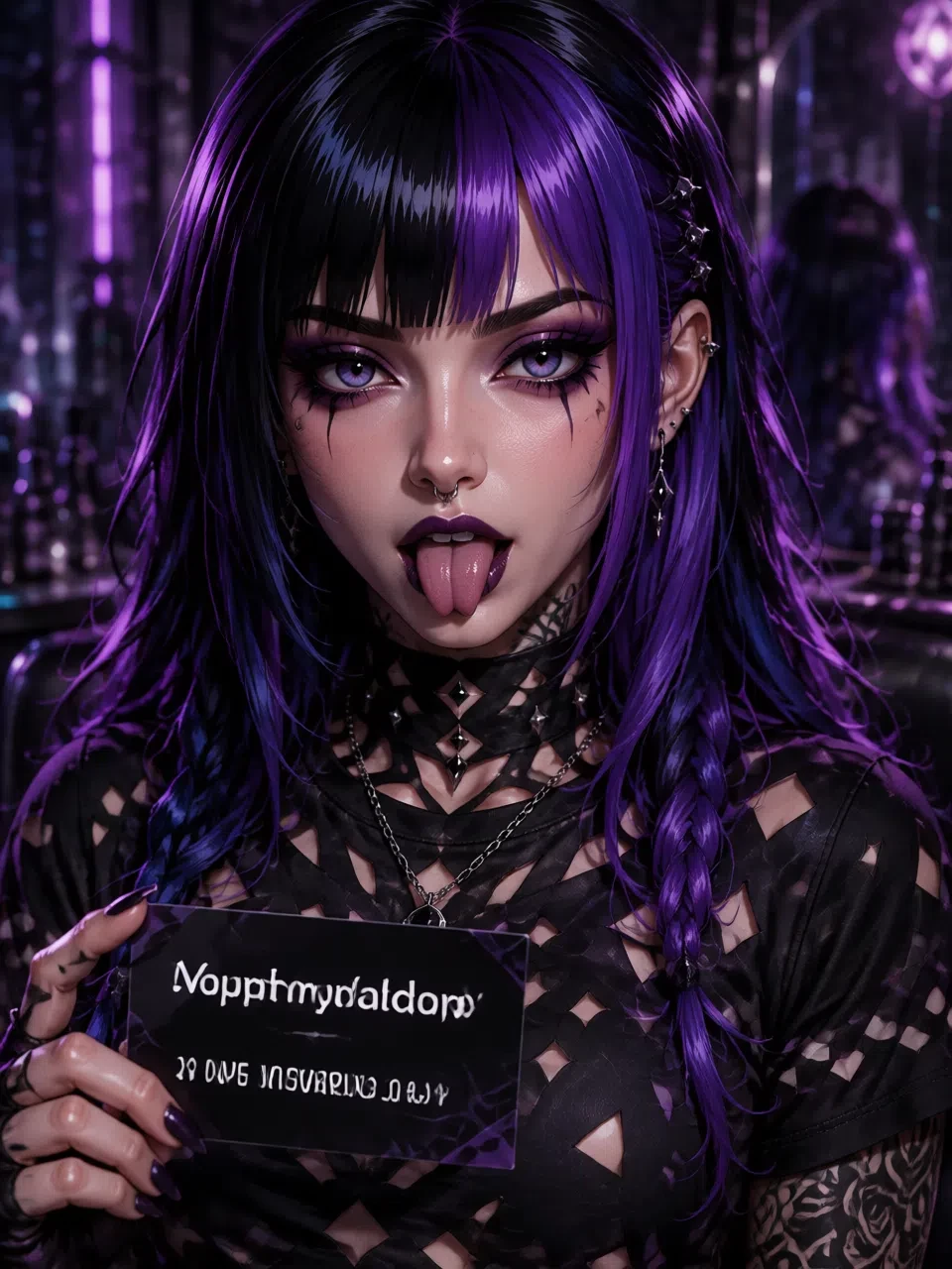 the gothic girl Glenda thumbnail