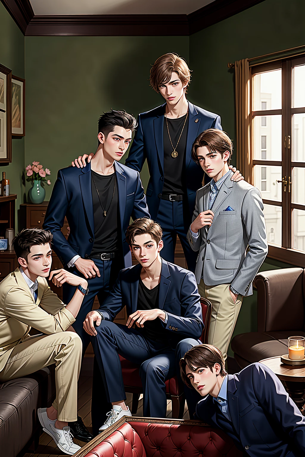 The Five Handsome Siblings thumbnail