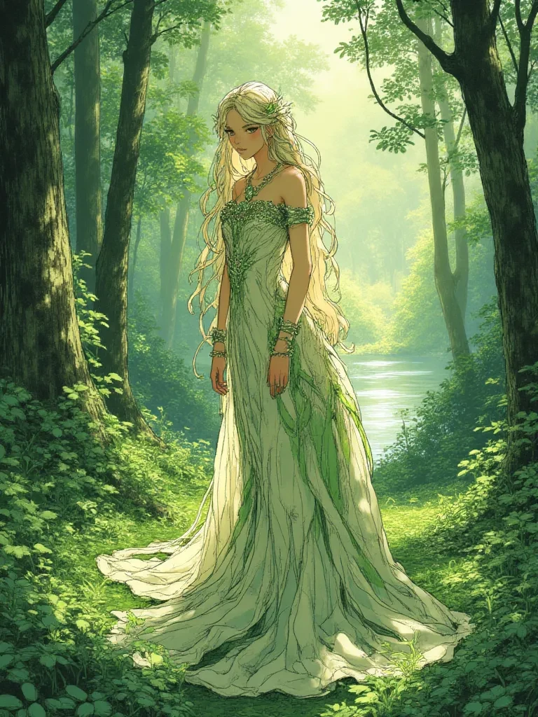 Elara, The Emerald Gaze of the Lake thumbnail