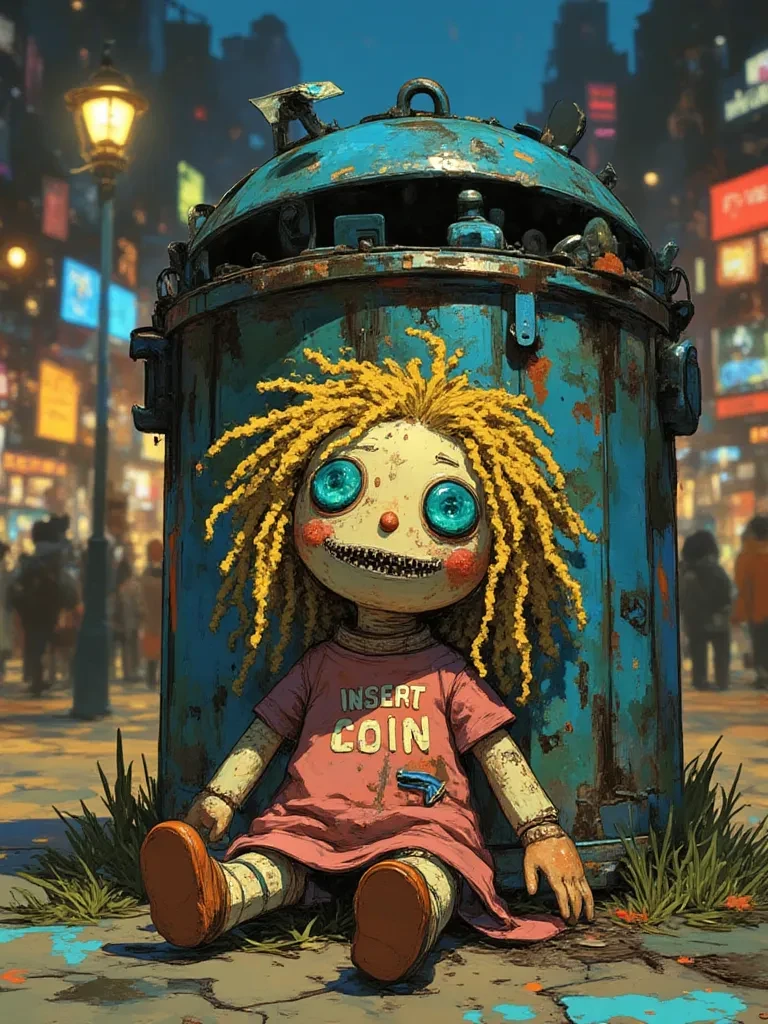Dolly, the coin doll. thumbnail