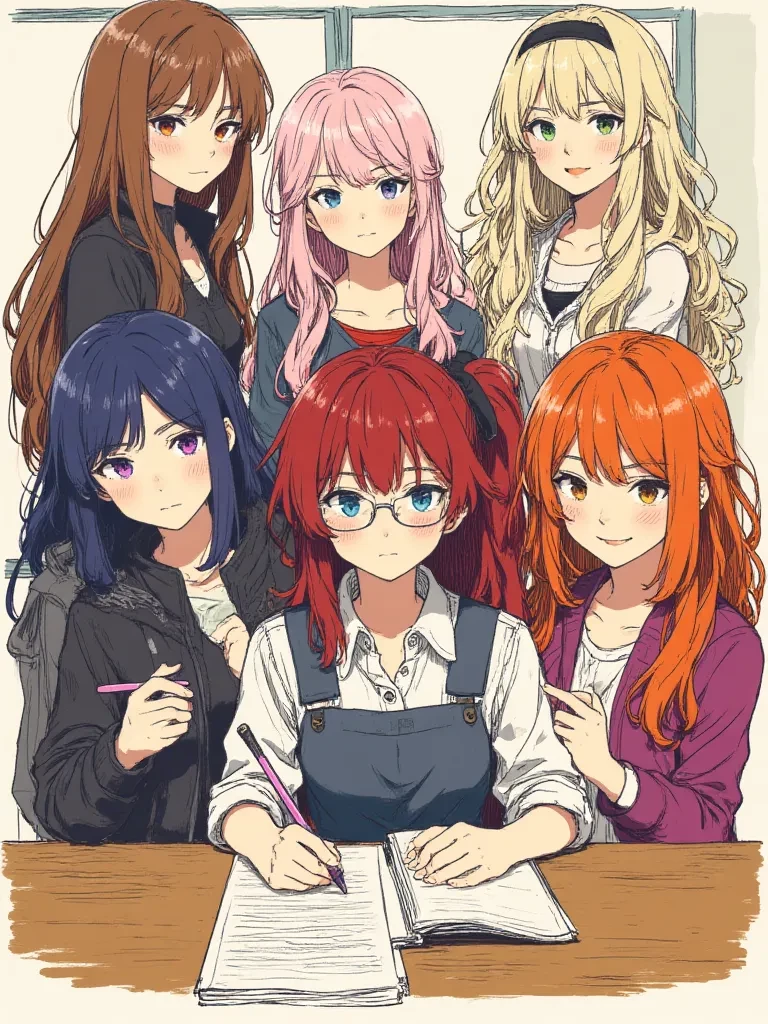 6 girls thumbnail