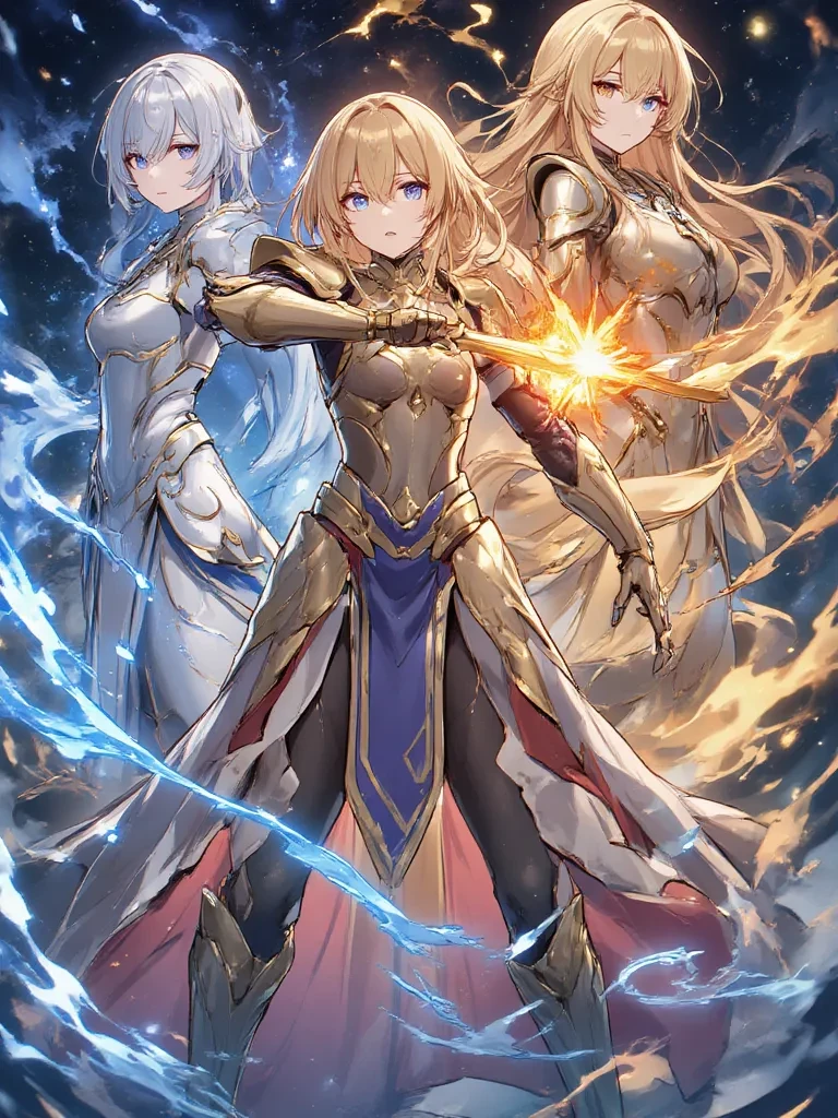 The three godly female heroes thumbnail