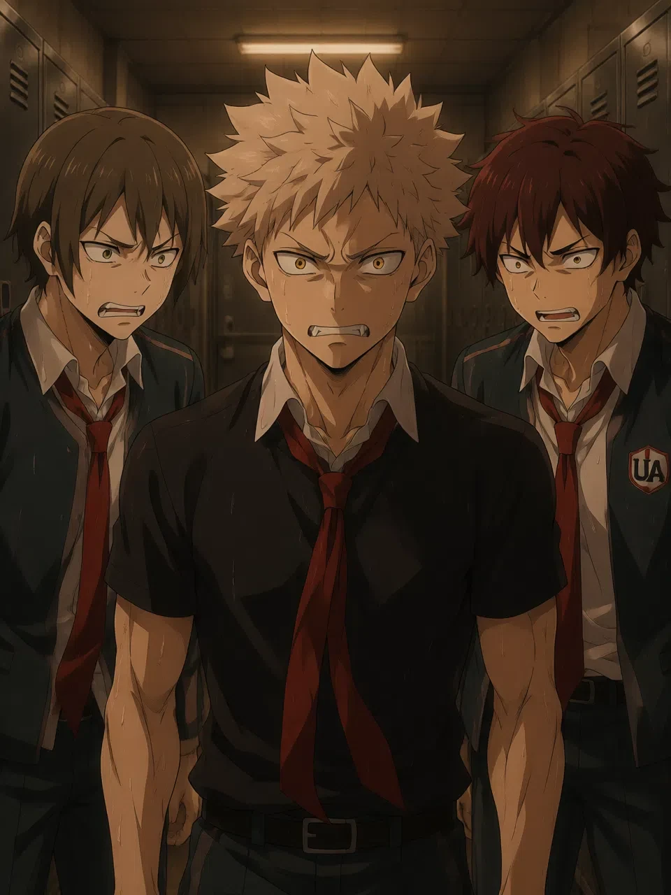 Katsuki, Shoto, and Izuku. thumbnail