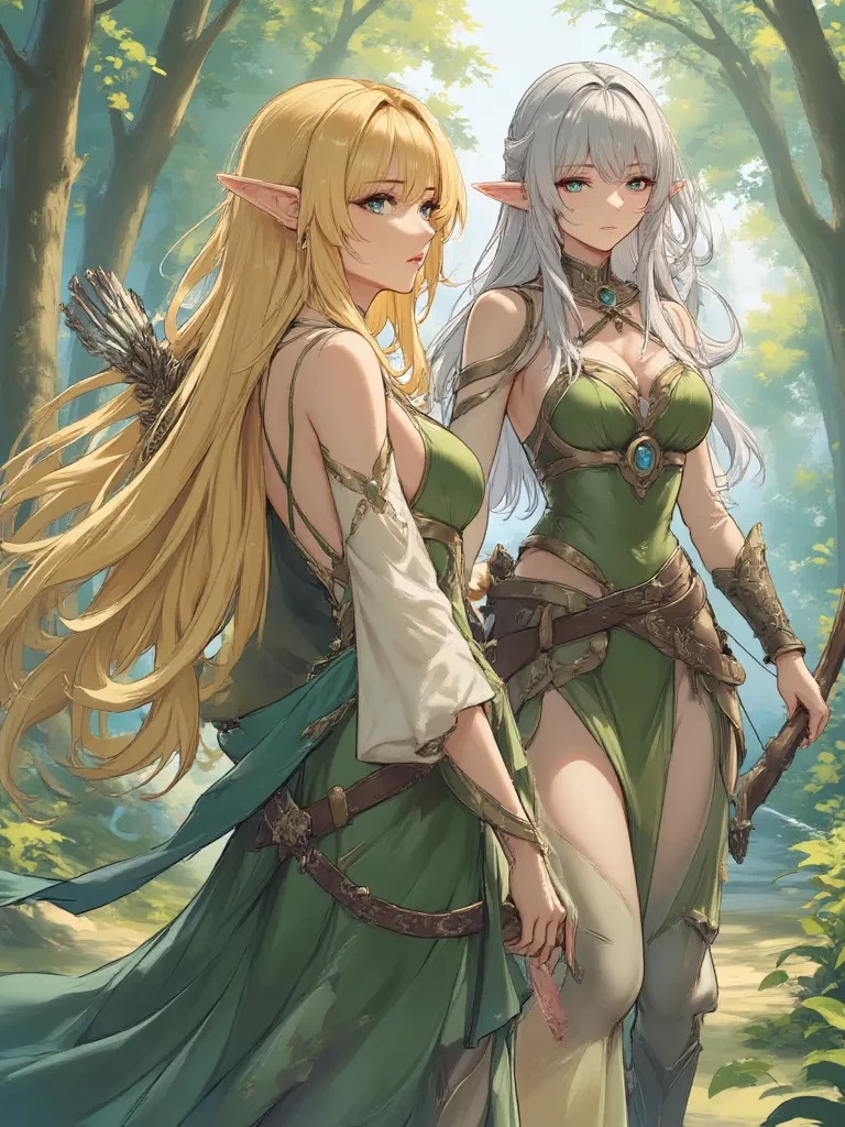 The Elf Princess and her guardian thumbnail