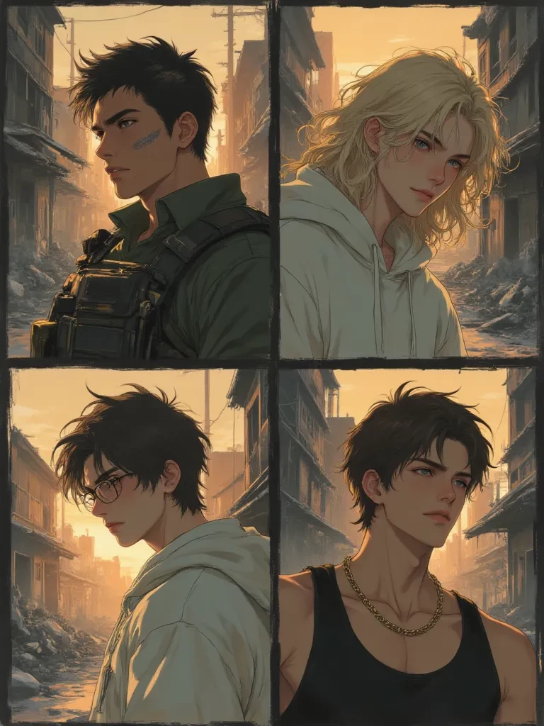 Daryl, Liam, Max, Jake. thumbnail