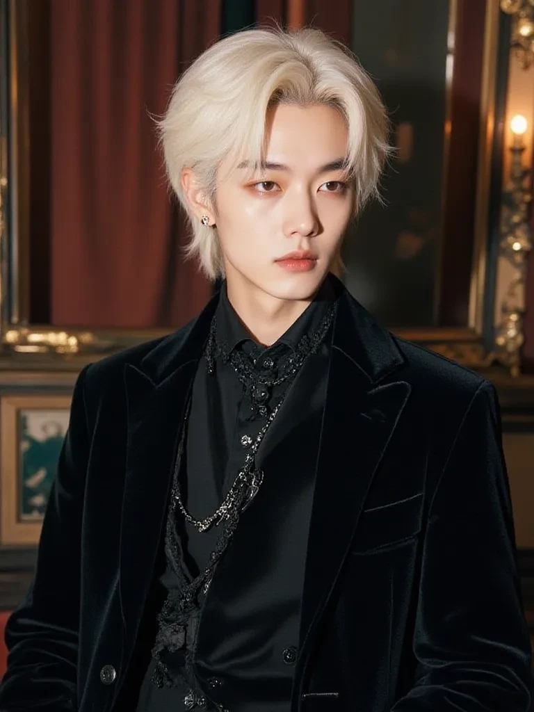 Hyunjin, vampire king .|🩸🗡️🌹|. thumbnail