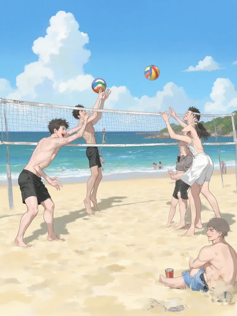 Haikyuu beach  thumbnail
