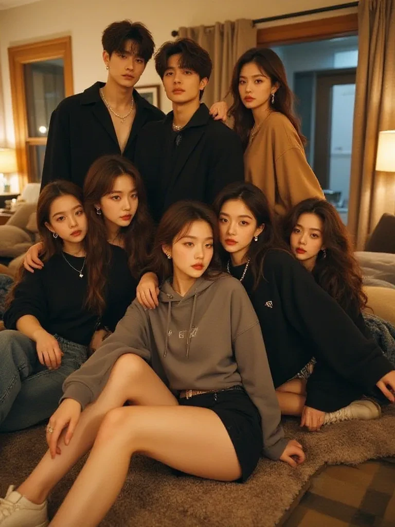 Friend group with a pick me thumbnail