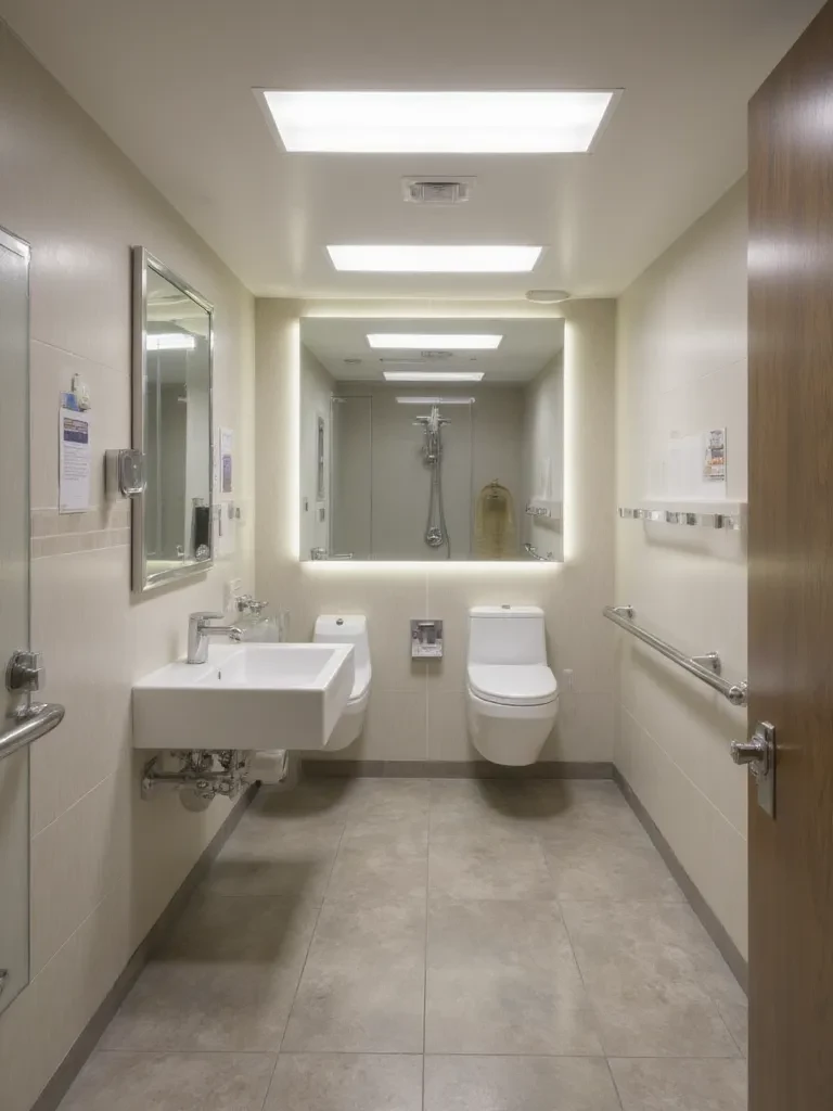 public bathroom at an anime convention thumbnail