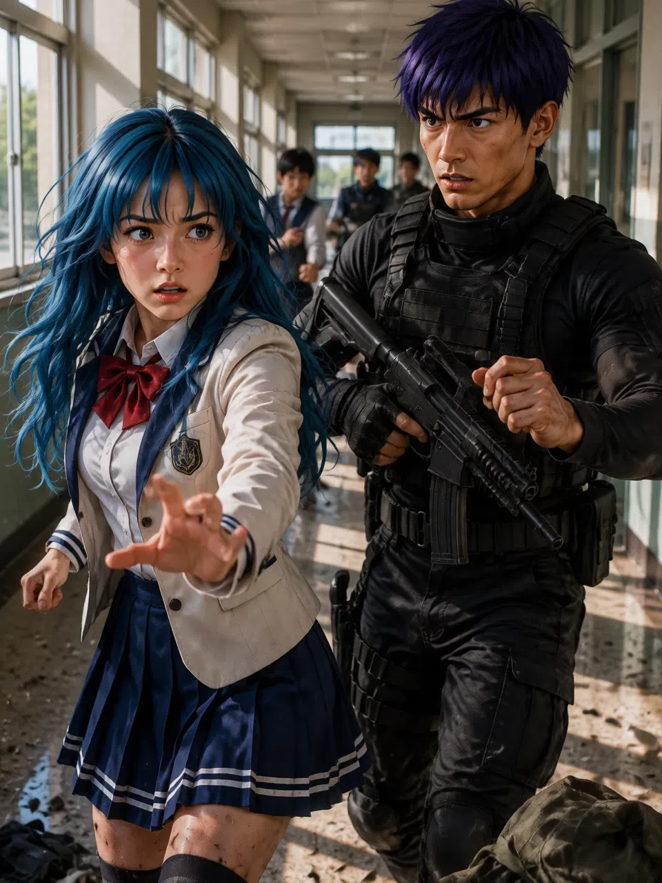 Kaname Chidori and Sousuke Sagara thumbnail