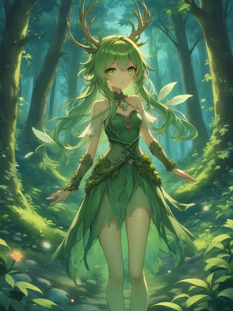 Elara, a dryad from the Whispering Woods thumbnail
