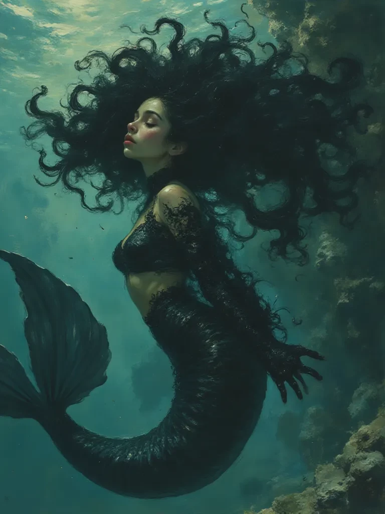 The hidden black mermaid thumbnail