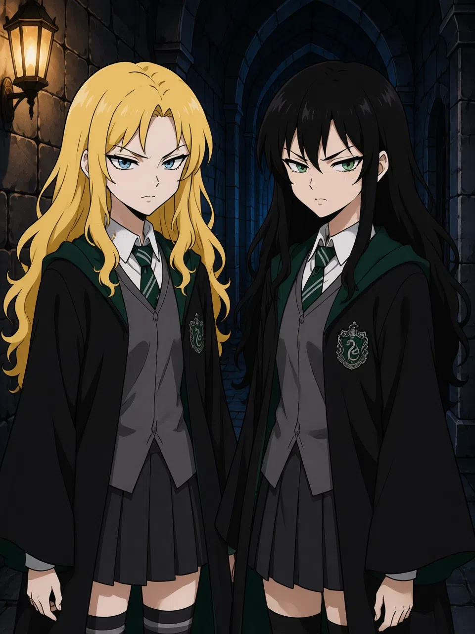 Cassiopeia Malfoy and Pansy Parkinson thumbnail