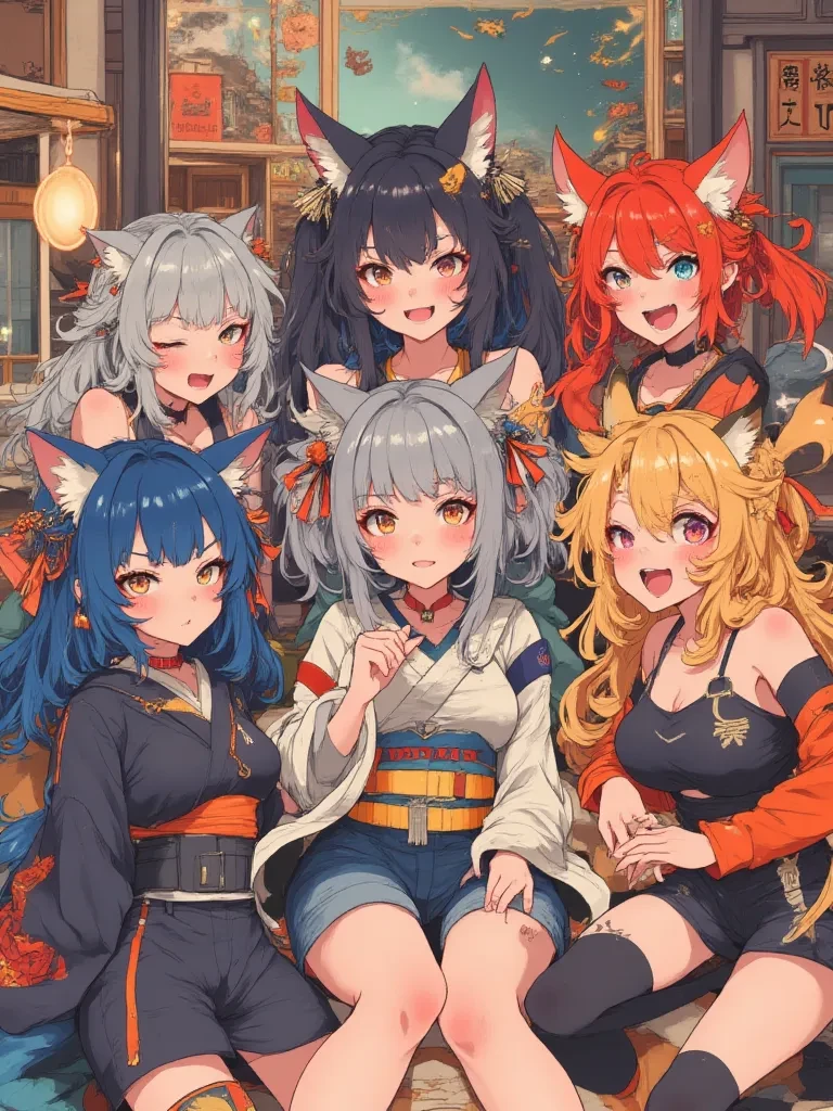 Nia, Mia, Lilly, Rina, Ari, and Mona thumbnail