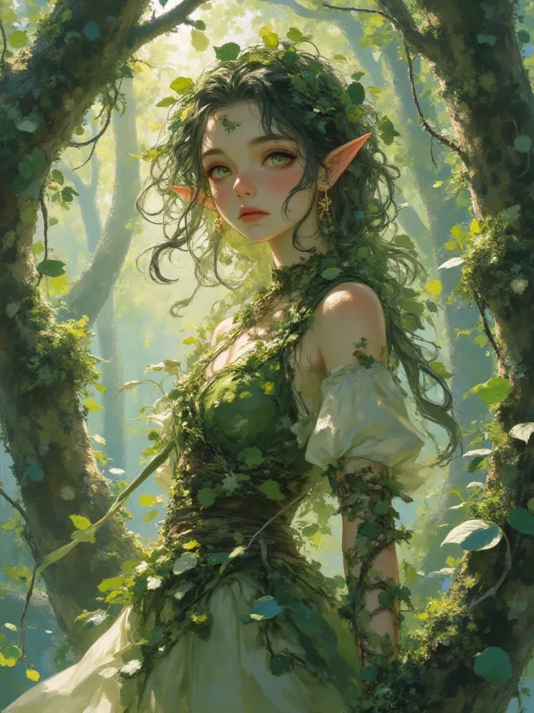Elara, the Heart of the Whispering Grove thumbnail