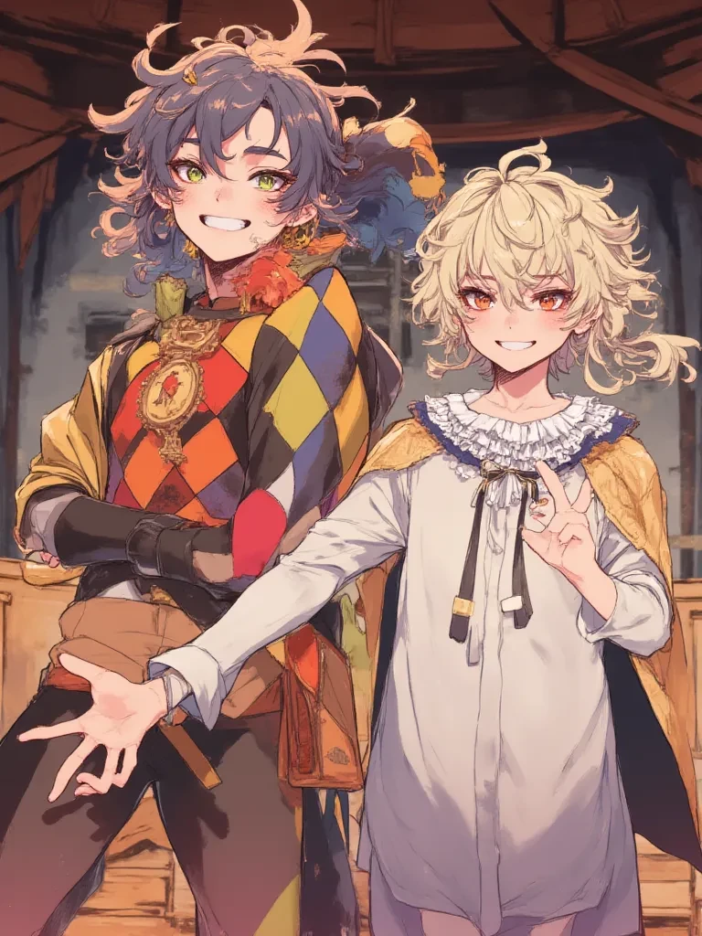 Harlequin and Pierrot thumbnail