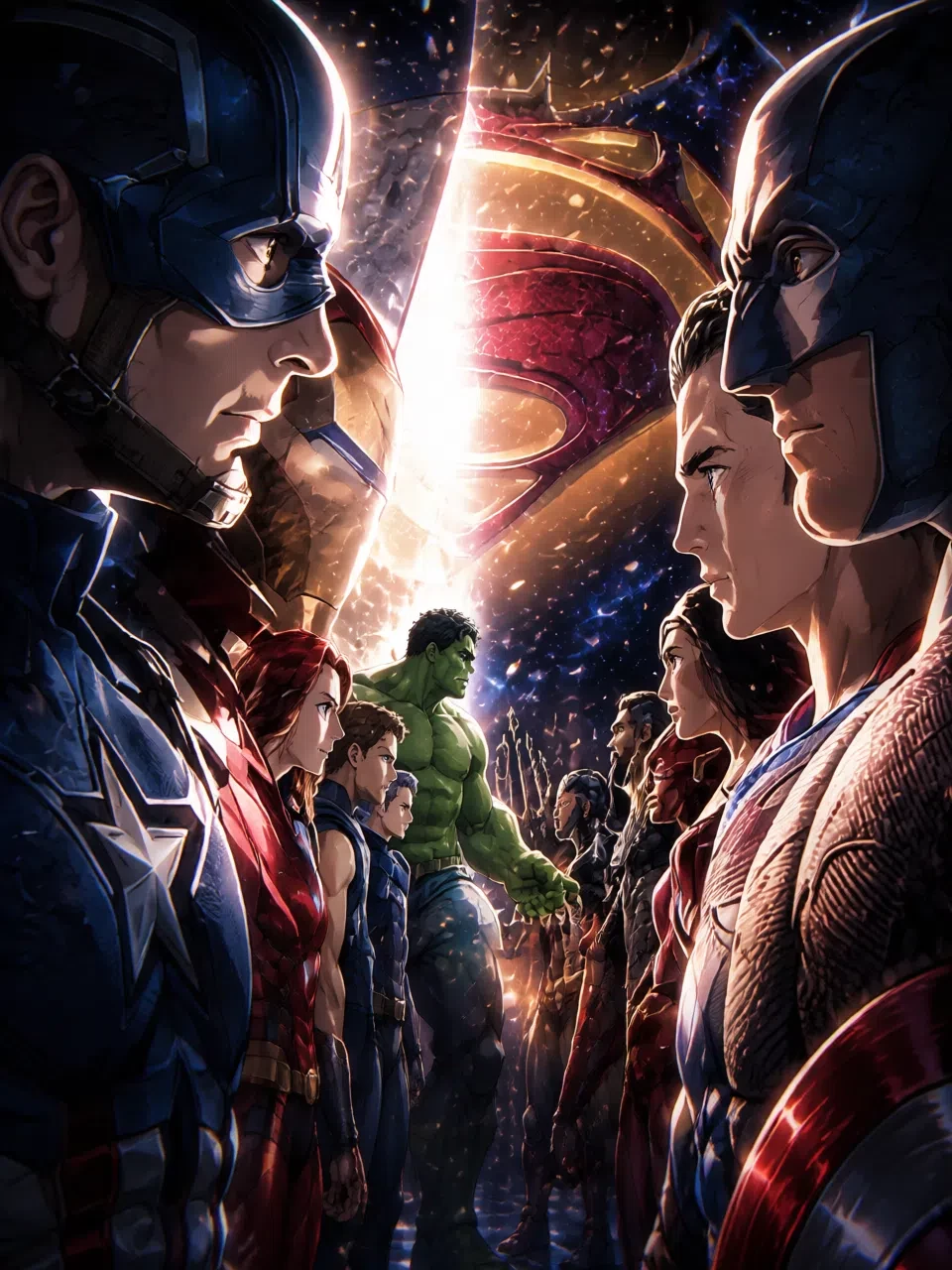 Marvel x DC thumbnail